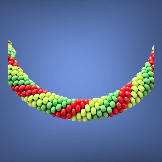 Handgefertigtes Perlenarmband "Jungle Vibes"